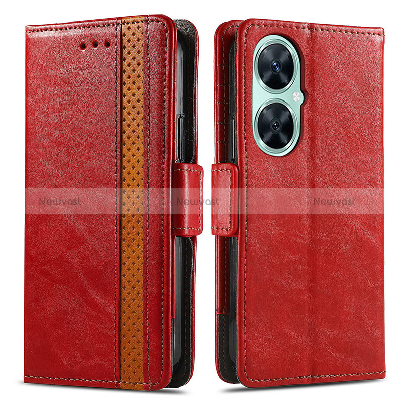 Leather Case Stands Flip Cover Holder S02D for Huawei Nova 11i