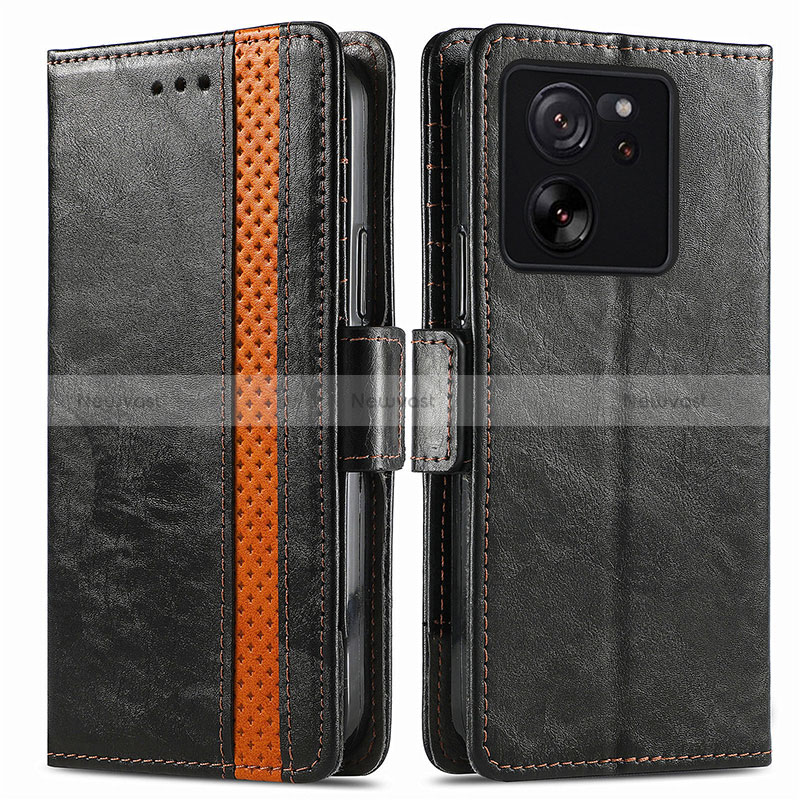 Leather Case Stands Flip Cover Holder S02D for Xiaomi Mi 13T Pro 5G