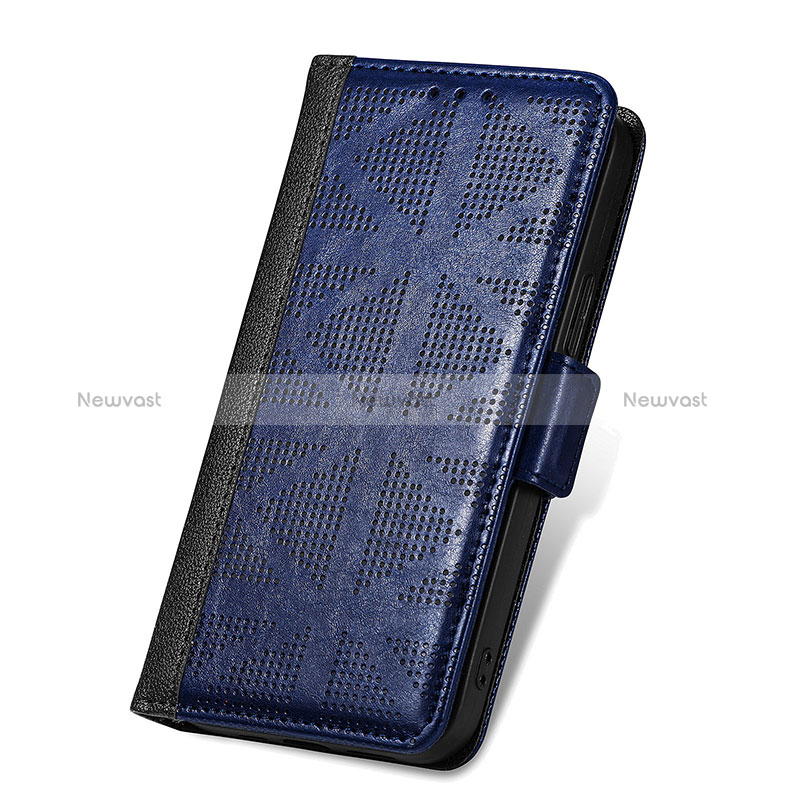 Leather Case Stands Flip Cover Holder S03D for Samsung Galaxy M13 5G