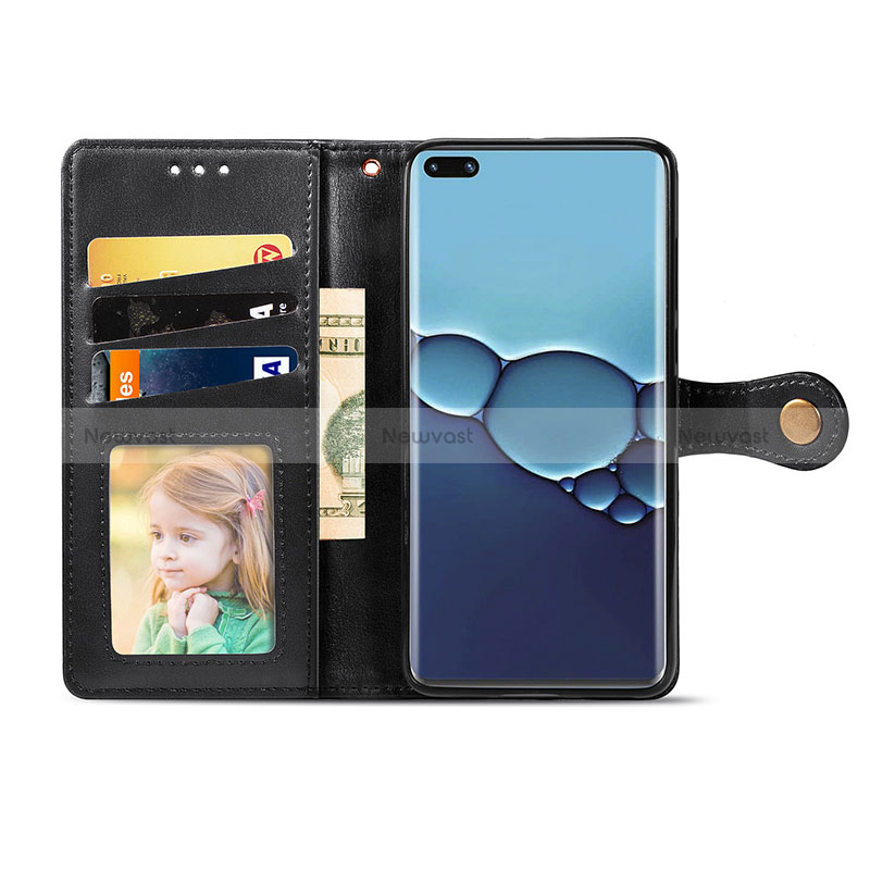 Leather Case Stands Flip Cover Holder S05D for Huawei P40 Pro