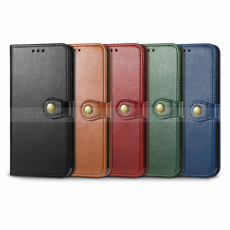 Leather Case Stands Flip Cover Holder S05D for Samsung Galaxy F52 5G