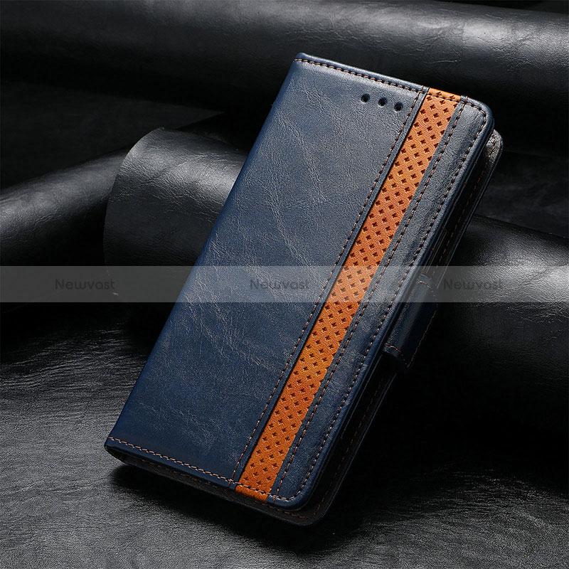 Leather Case Stands Flip Cover Holder S05D for Samsung Galaxy M13 5G