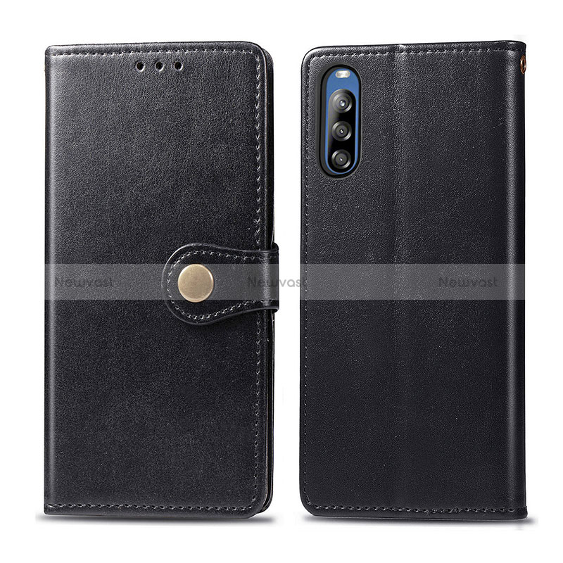 Leather Case Stands Flip Cover Holder S05D for Sony Xperia L4