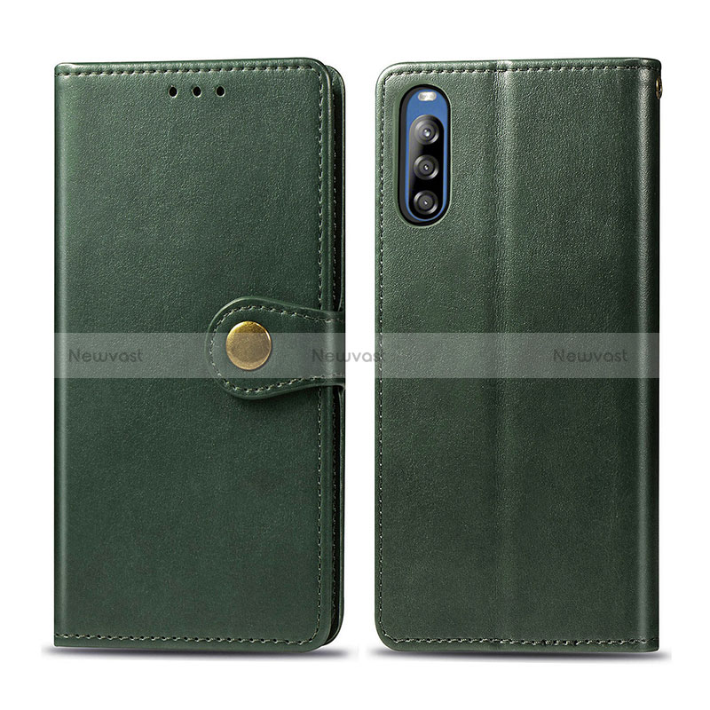 Leather Case Stands Flip Cover Holder S05D for Sony Xperia L4