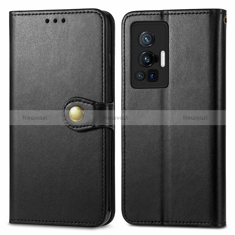 Leather Case Stands Flip Cover Holder S05D for Vivo X70 Pro 5G