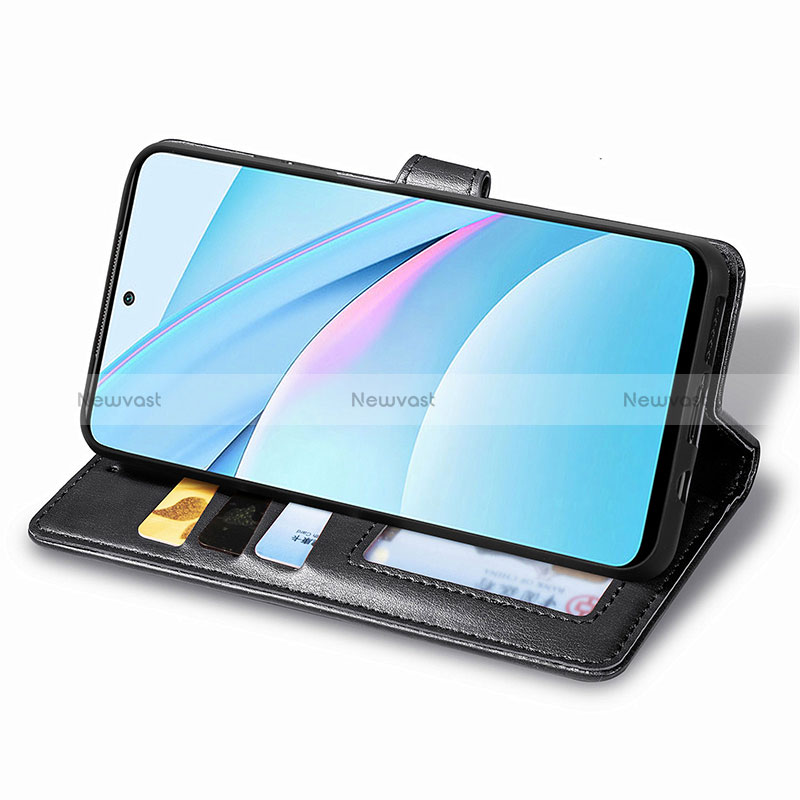 Leather Case Stands Flip Cover Holder S05D for Xiaomi Mi 10T Lite 5G