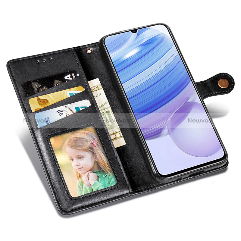 Leather Case Stands Flip Cover Holder S05D for Xiaomi Redmi 10X 5G