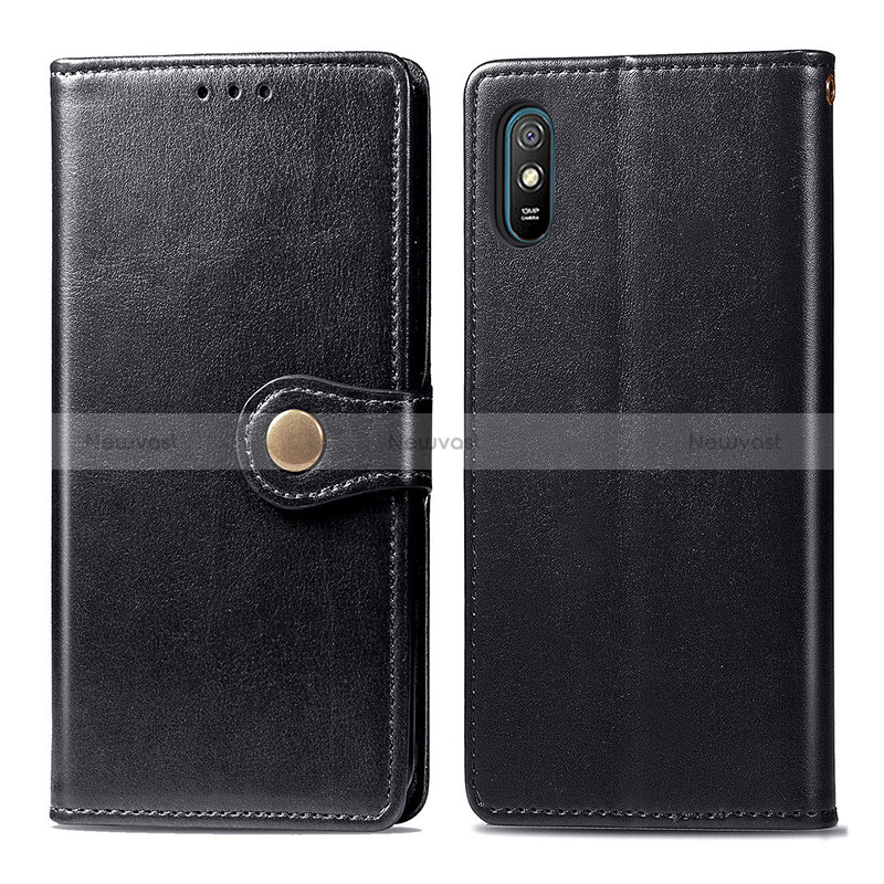 Leather Case Stands Flip Cover Holder S05D for Xiaomi Redmi 9AT