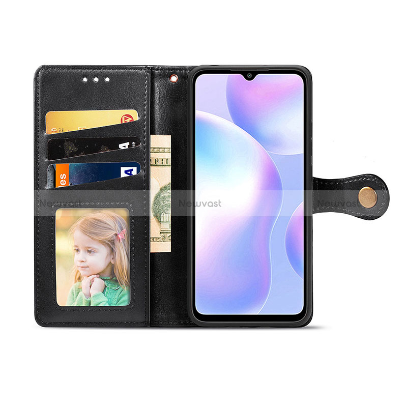 Leather Case Stands Flip Cover Holder S05D for Xiaomi Redmi 9AT