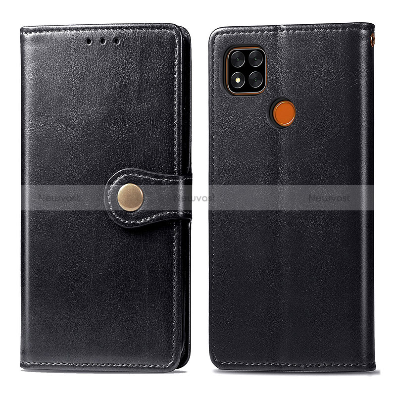 Leather Case Stands Flip Cover Holder S05D for Xiaomi Redmi 9C