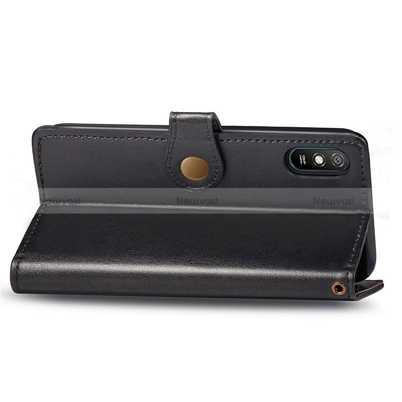 Leather Case Stands Flip Cover Holder S05D for Xiaomi Redmi 9i