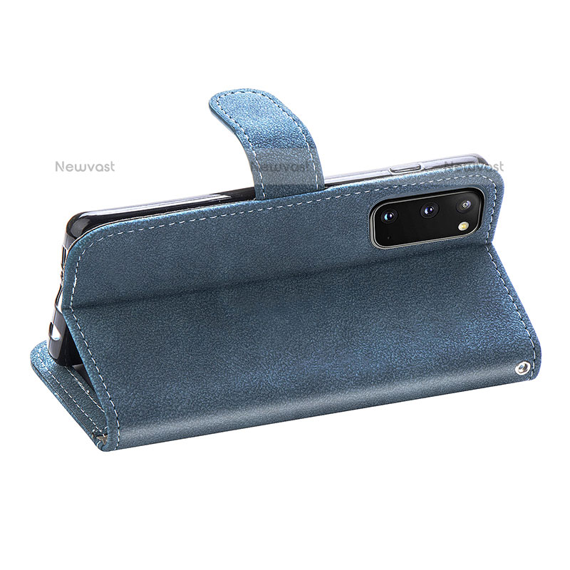 Leather Case Stands Flip Cover Holder S06D for Samsung Galaxy S20