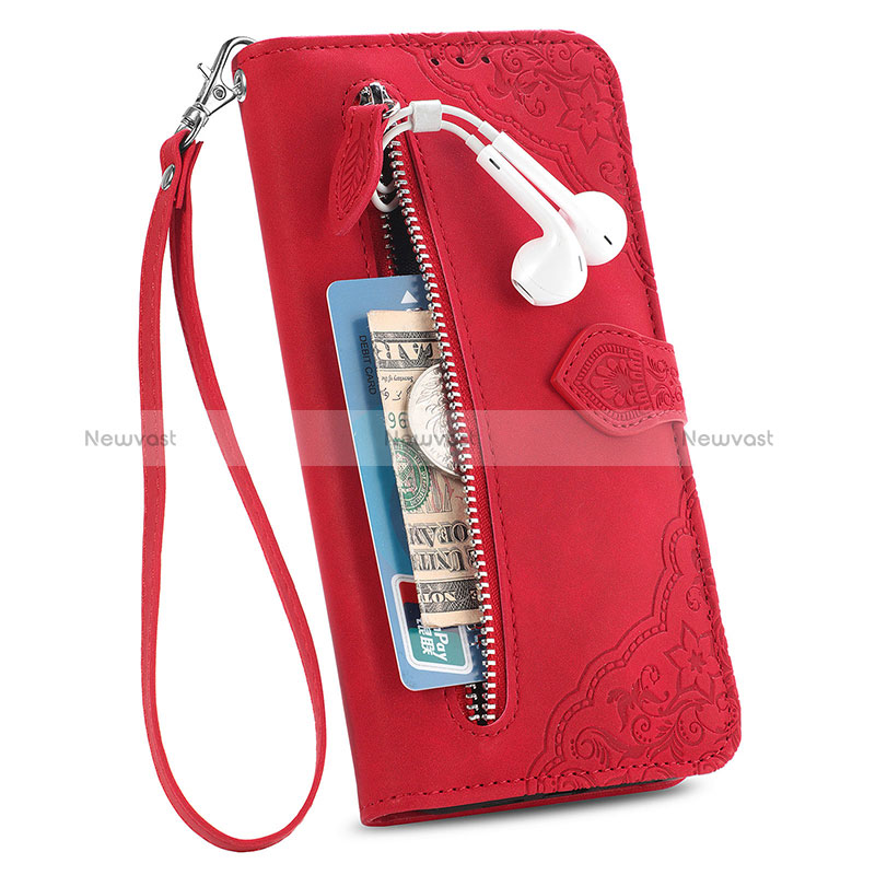 Leather Case Stands Flip Cover Holder S06D for Samsung Galaxy S20 Lite 5G