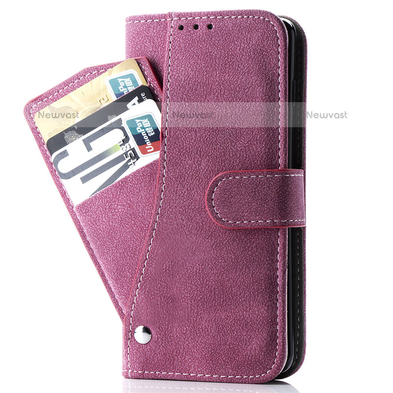 Leather Case Stands Flip Cover Holder S06D for Samsung Galaxy S20 Plus 5G