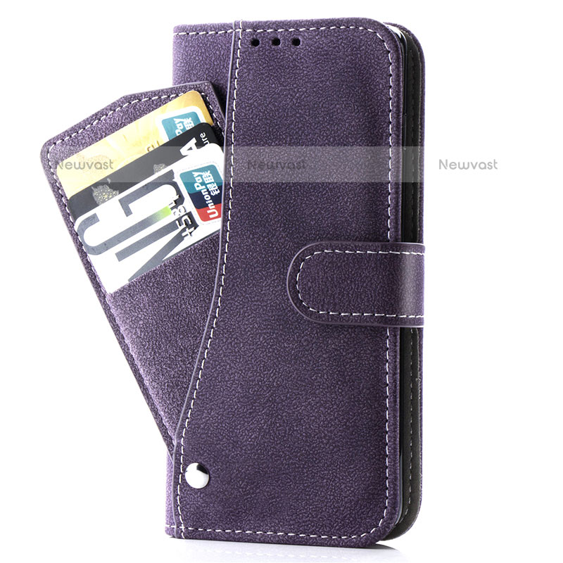 Leather Case Stands Flip Cover Holder S06D for Samsung Galaxy S20 Plus 5G