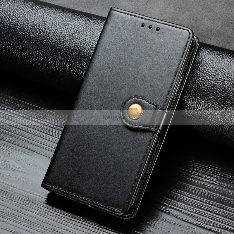 Leather Case Stands Flip Cover Holder S07D for Google Pixel 4 XL