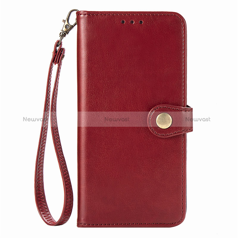 Leather Case Stands Flip Cover Holder S07D for Huawei P40 Pro
