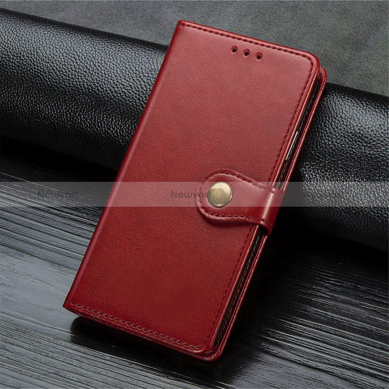 Leather Case Stands Flip Cover Holder S07D for Xiaomi Redmi 10X 5G
