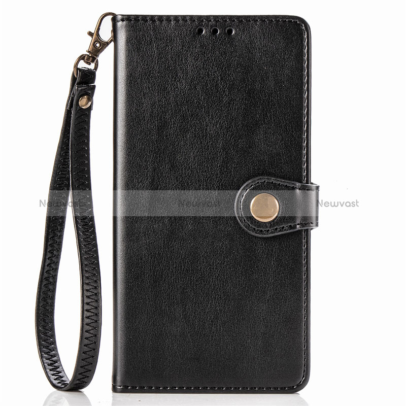 Leather Case Stands Flip Cover Holder S07D for Xiaomi Redmi Note 9