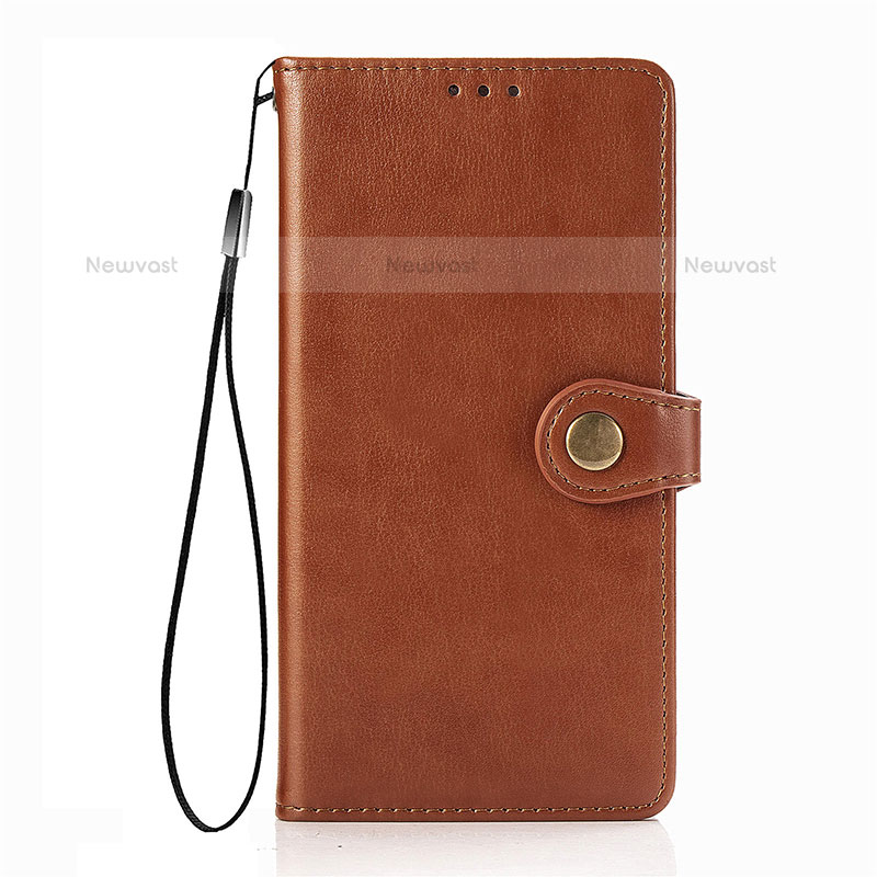 Leather Case Stands Flip Cover Holder S09D for Samsung Galaxy S22 5G