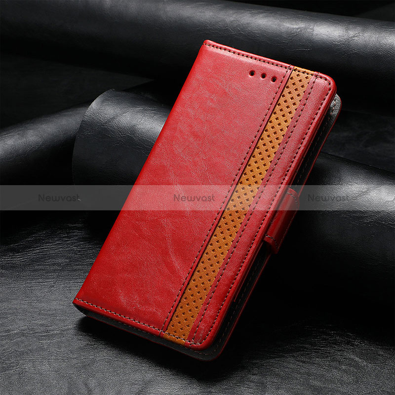 Leather Case Stands Flip Cover Holder S10D for Xiaomi Poco M5S