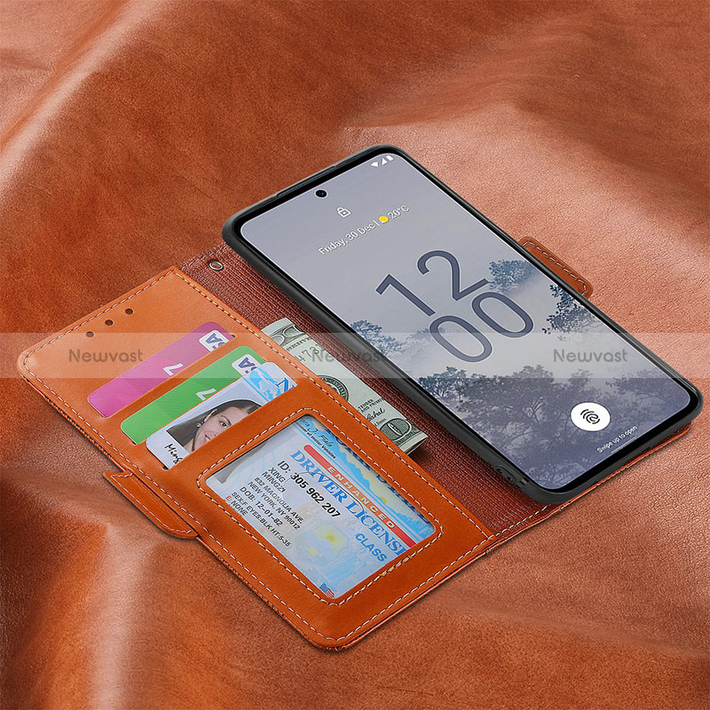 Leather Case Stands Flip Cover Holder S12D for Nokia X30 5G