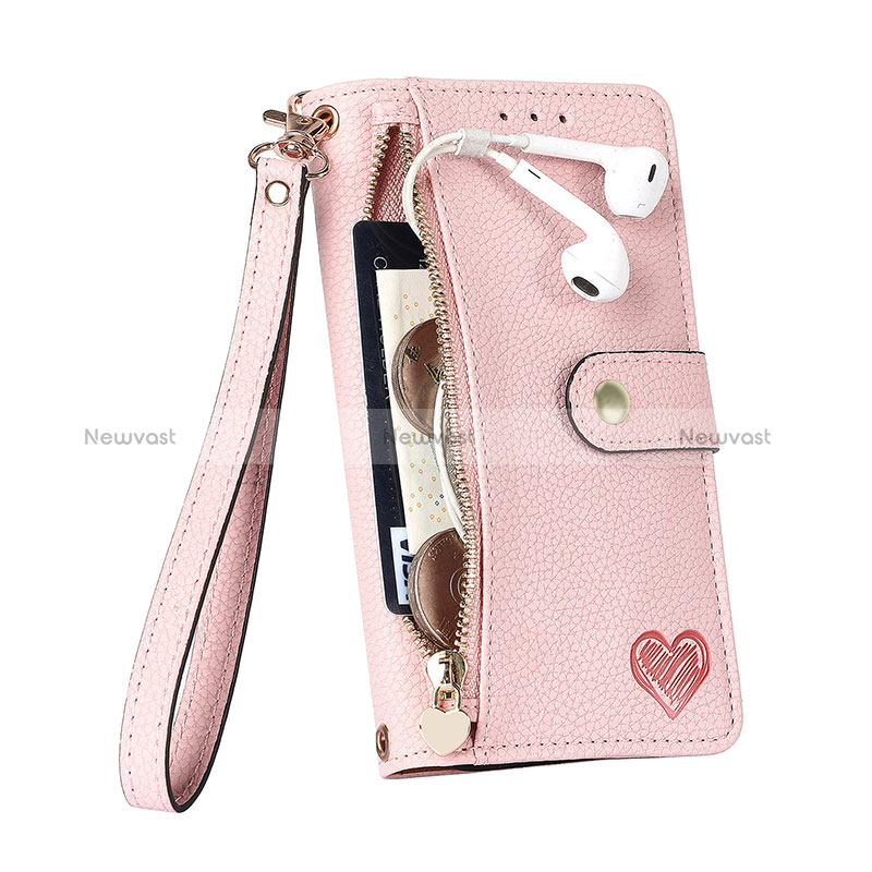 Leather Case Stands Flip Cover Holder S16D for Samsung Galaxy S23 Ultra 5G