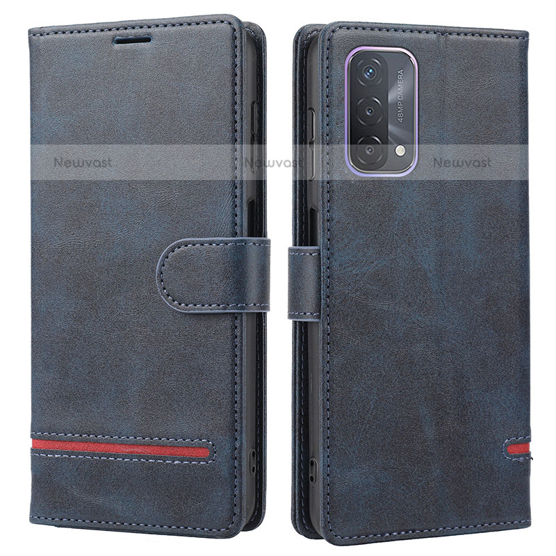Leather Case Stands Flip Cover Holder SY1 for OnePlus Nord N200 5G