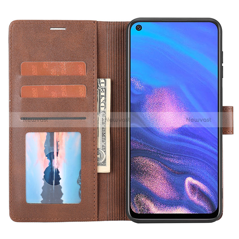 Leather Case Stands Flip Cover Holder SY1 for Oppo K9S 5G