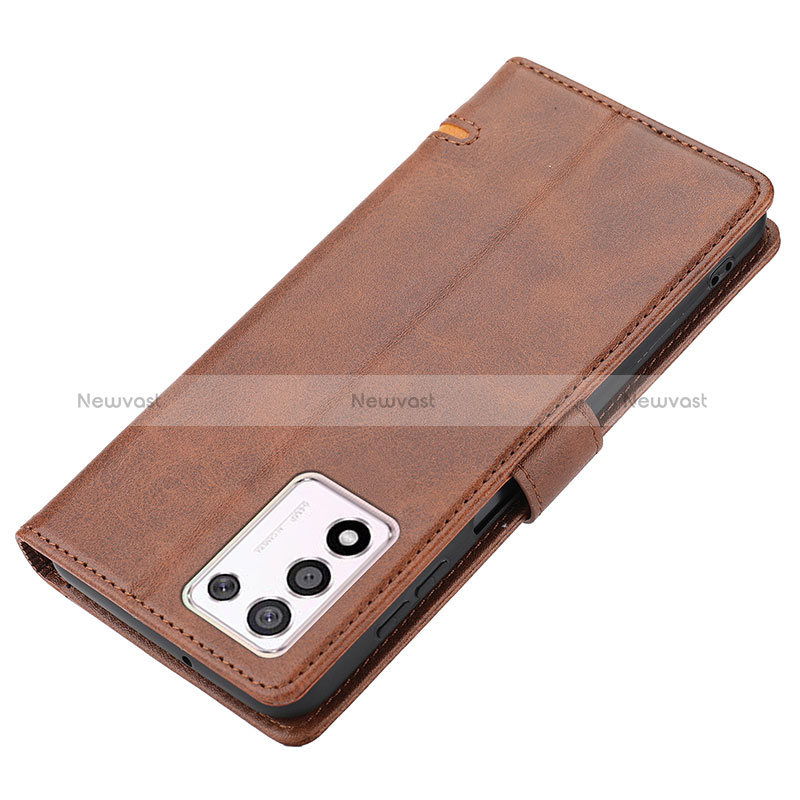 Leather Case Stands Flip Cover Holder SY1 for Oppo K9S 5G