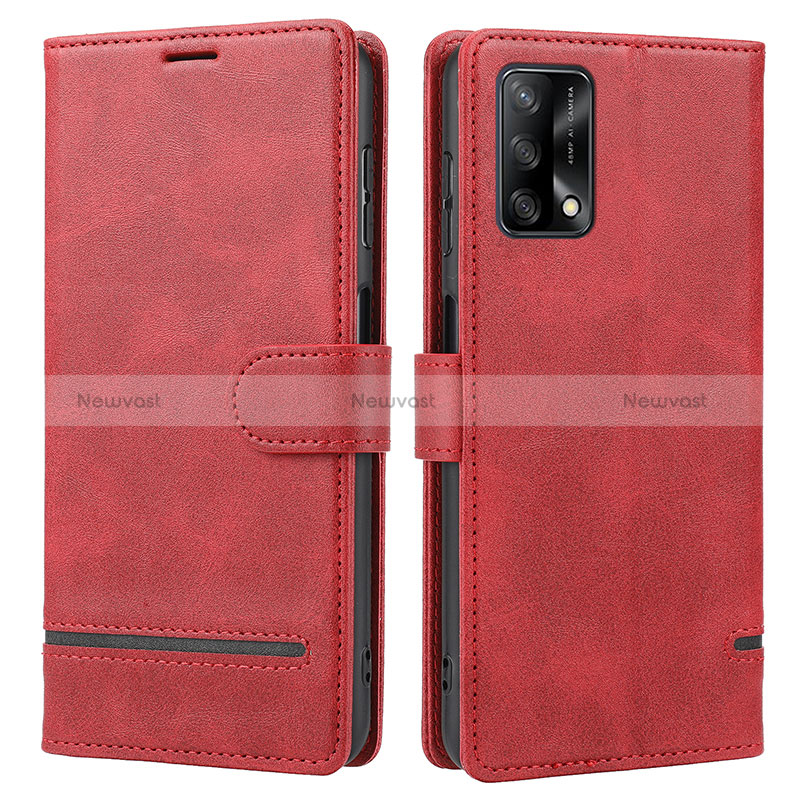 Leather Case Stands Flip Cover Holder SY1 for Oppo Reno6 Lite