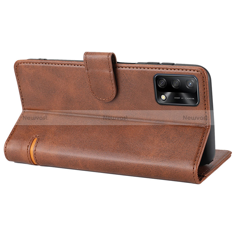 Leather Case Stands Flip Cover Holder SY1 for Oppo Reno6 Lite
