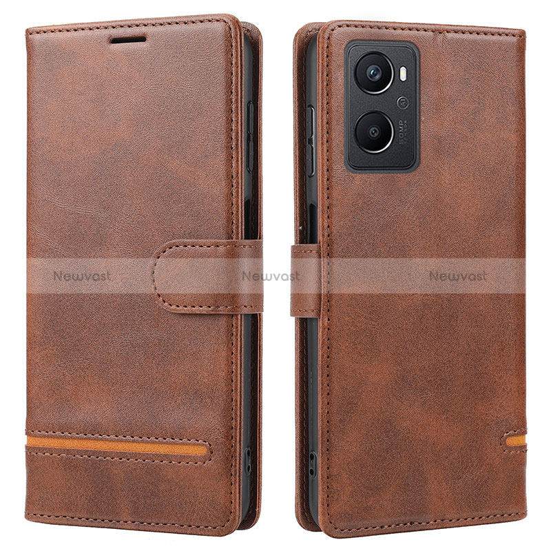 Leather Case Stands Flip Cover Holder SY1 for Oppo Reno7 Z 5G