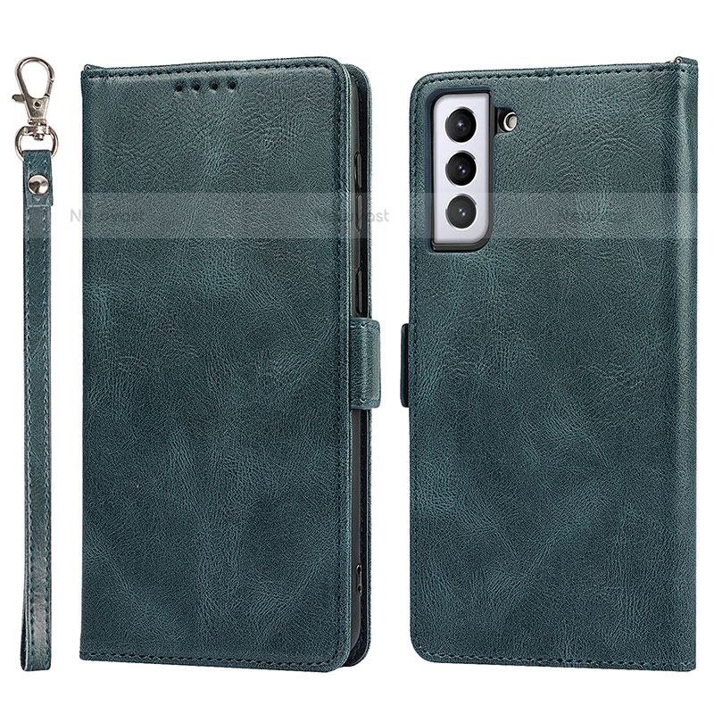 Leather Case Stands Flip Cover Holder T04D for Samsung Galaxy S21 5G