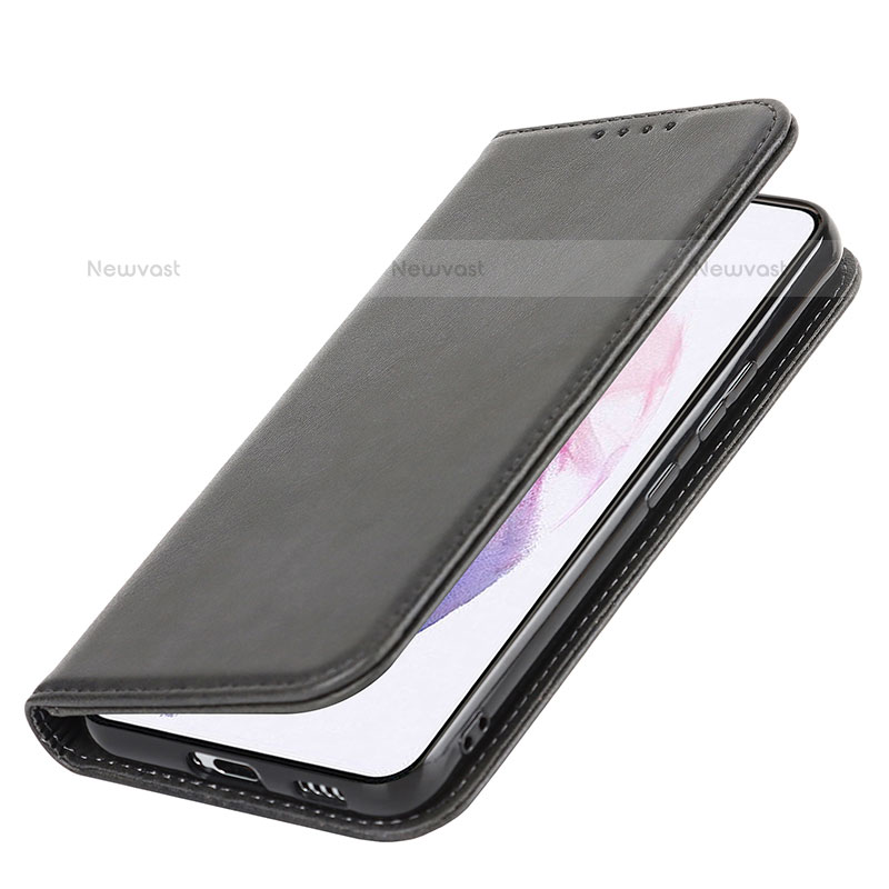 Leather Case Stands Flip Cover Holder T06D for Samsung Galaxy S23 Plus 5G