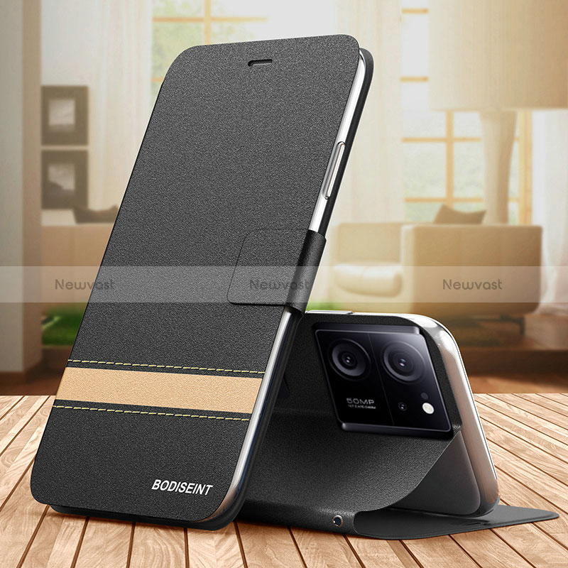 Leather Case Stands Flip Cover Holder TB1 for Xiaomi Mi 13T 5G