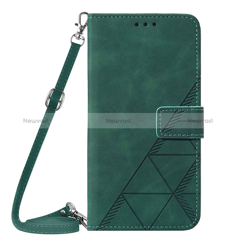 Leather Case Stands Flip Cover Holder Y01B for Apple iPhone 14 Plus