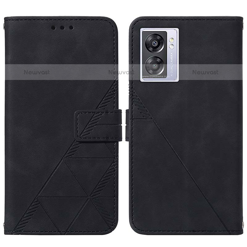 Leather Case Stands Flip Cover Holder Y01B for OnePlus Nord N300 5G