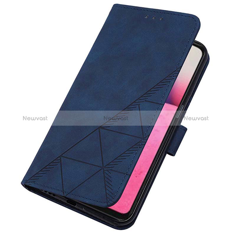 Leather Case Stands Flip Cover Holder Y01B for Oppo Reno6 Pro 5G