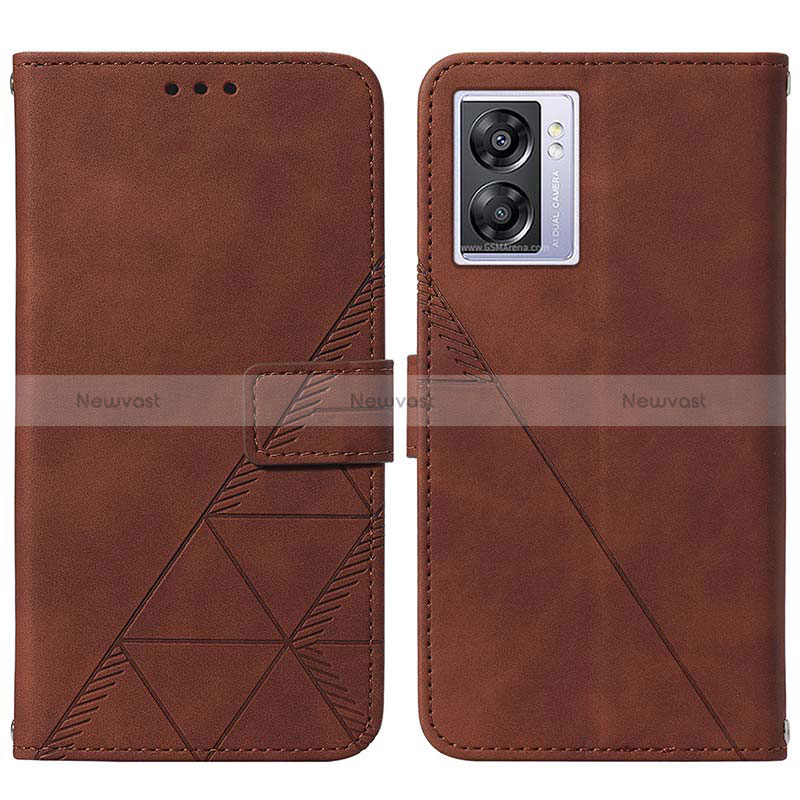 Leather Case Stands Flip Cover Holder Y01B for Realme V23 5G
