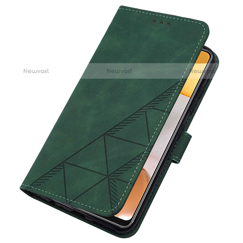 Leather Case Stands Flip Cover Holder Y01B for Samsung Galaxy A42 5G