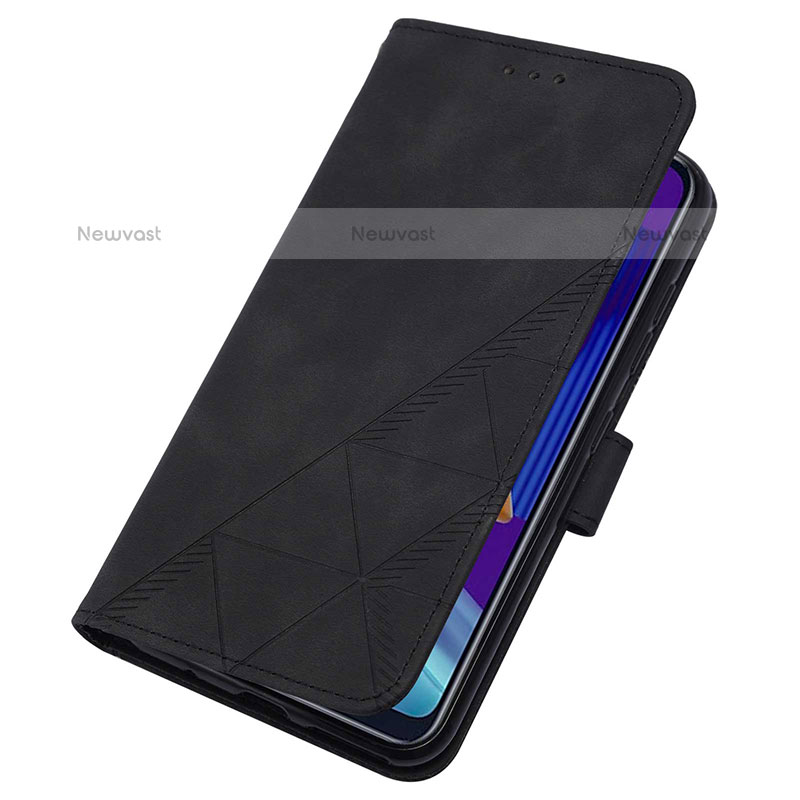 Leather Case Stands Flip Cover Holder Y01B for Samsung Galaxy M11