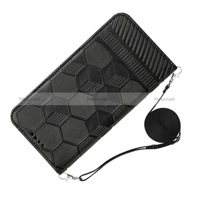 Leather Case Stands Flip Cover Holder Y01B for Xiaomi Redmi 10C 4G