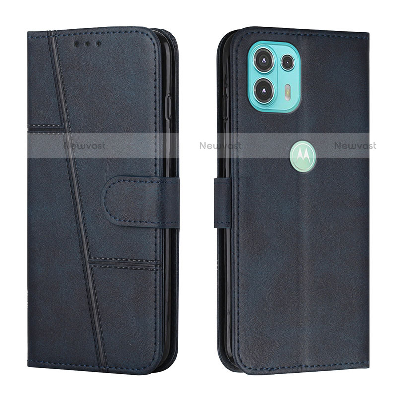 Leather Case Stands Flip Cover Holder Y01X for Motorola Moto Edge 20 Lite 5G