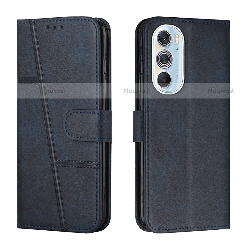 Leather Case Stands Flip Cover Holder Y01X for Motorola Moto Edge X30 5G