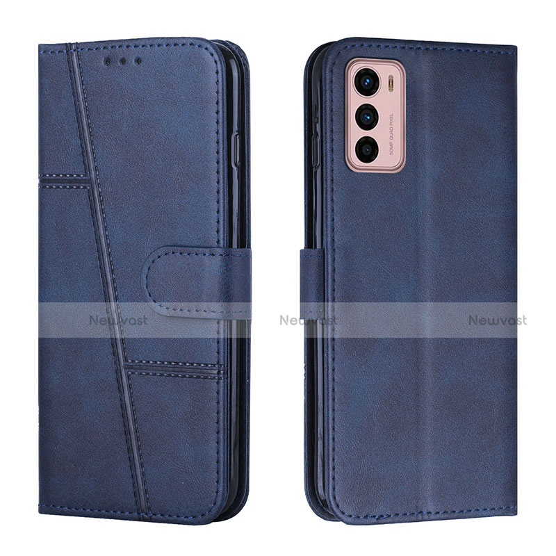 Leather Case Stands Flip Cover Holder Y01X for Motorola Moto G42