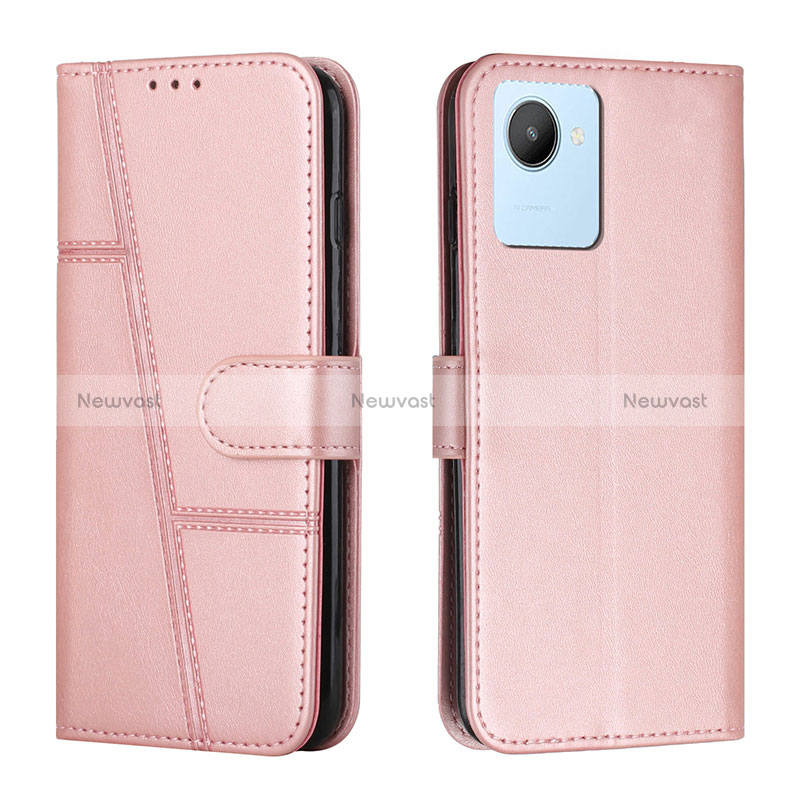 Leather Case Stands Flip Cover Holder Y01X for Realme C30