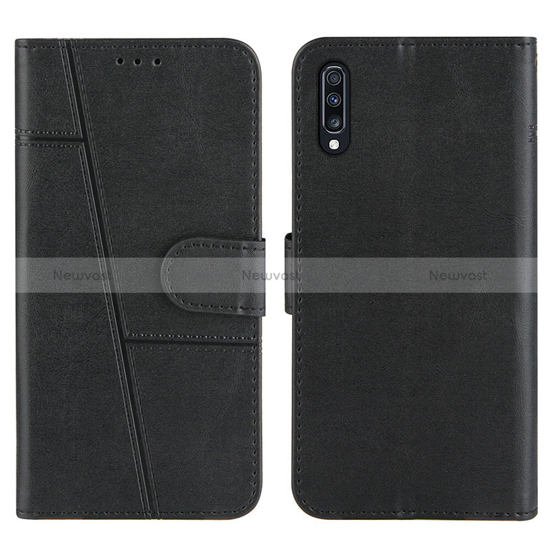 Leather Case Stands Flip Cover Holder Y01X for Samsung Galaxy A70