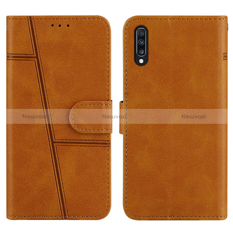 Leather Case Stands Flip Cover Holder Y01X for Samsung Galaxy A70S