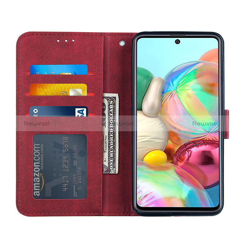 Leather Case Stands Flip Cover Holder Y01X for Samsung Galaxy A71 5G